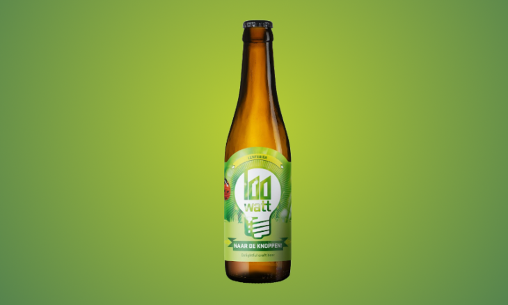 100 Watt Naar de knoppen lentebier